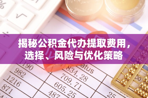 仙桃揭秘公积金代办提取费用，选择、风险与优化策略