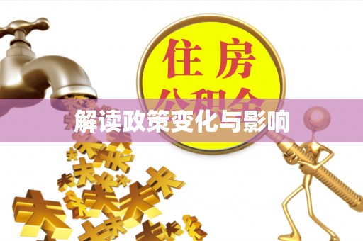 仙桃解读政策变化与影响