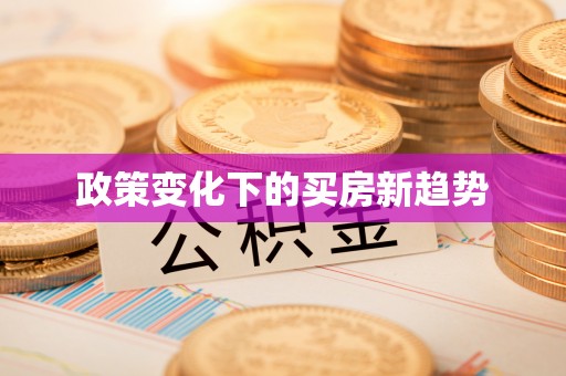 仙桃政策变化下的买房新趋势